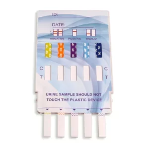 Patient Focus Africa - Empowering Health - Drugs of Abuse Multi-drug 5 in 1 Panel Dipcard (20’s)
