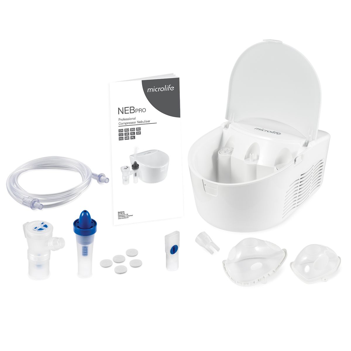 Patient Focus Africa - Empowering Health - Microlife NEB PRO - Professional Compressor Nebuliser