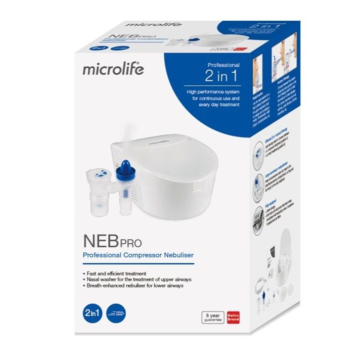 Patient Focus Africa - Empowering Health - Microlife NEB PRO - Professional Compressor Nebuliser