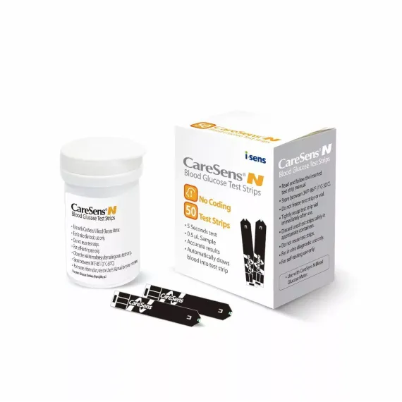Patient Focus Africa - Empowering Health - CareSens N Test Strips (50's)