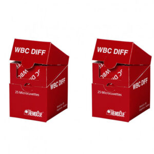 HemoCue® WBC DIFF System Microcuvettes 50's