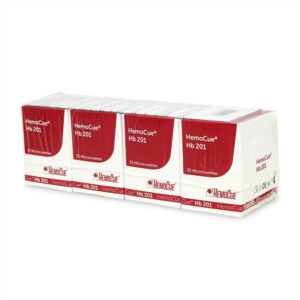 HemoCue® Hb 201+ System Microcuvettes (100's)